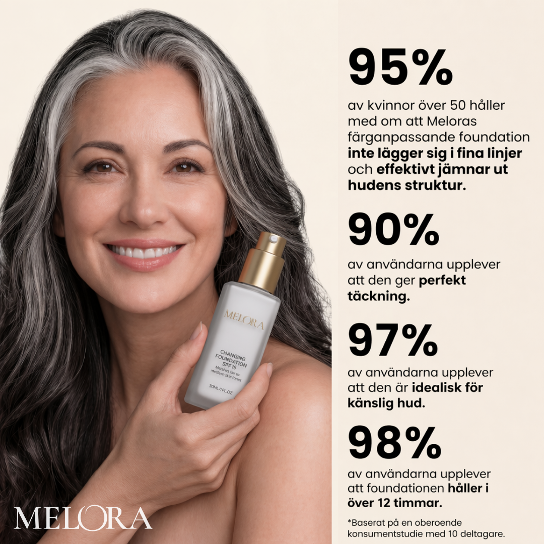 Farveskiftende foundation 30 ml