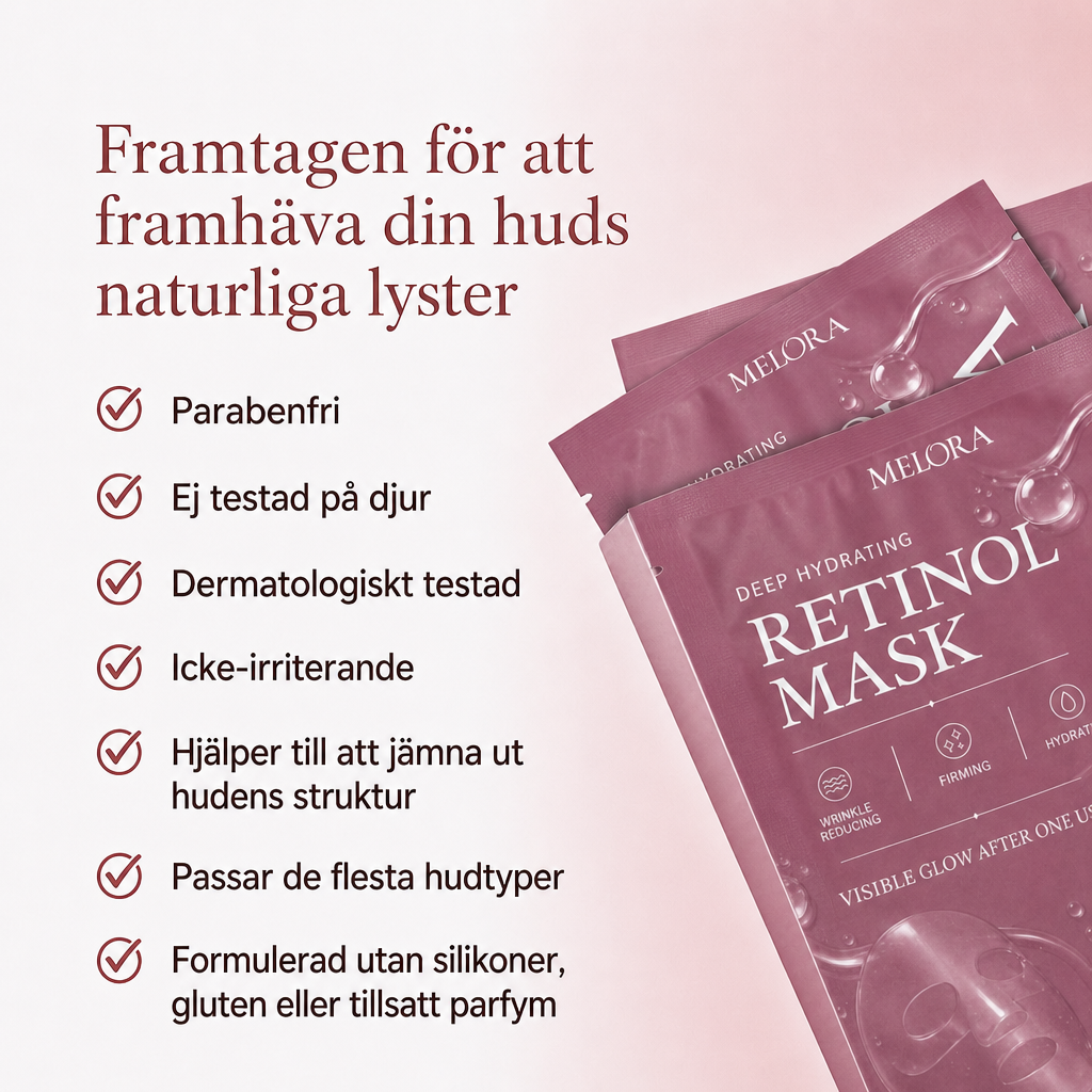 Djupt återfuktande Retinol mask