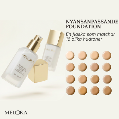 Farveskiftende foundation 30 ml