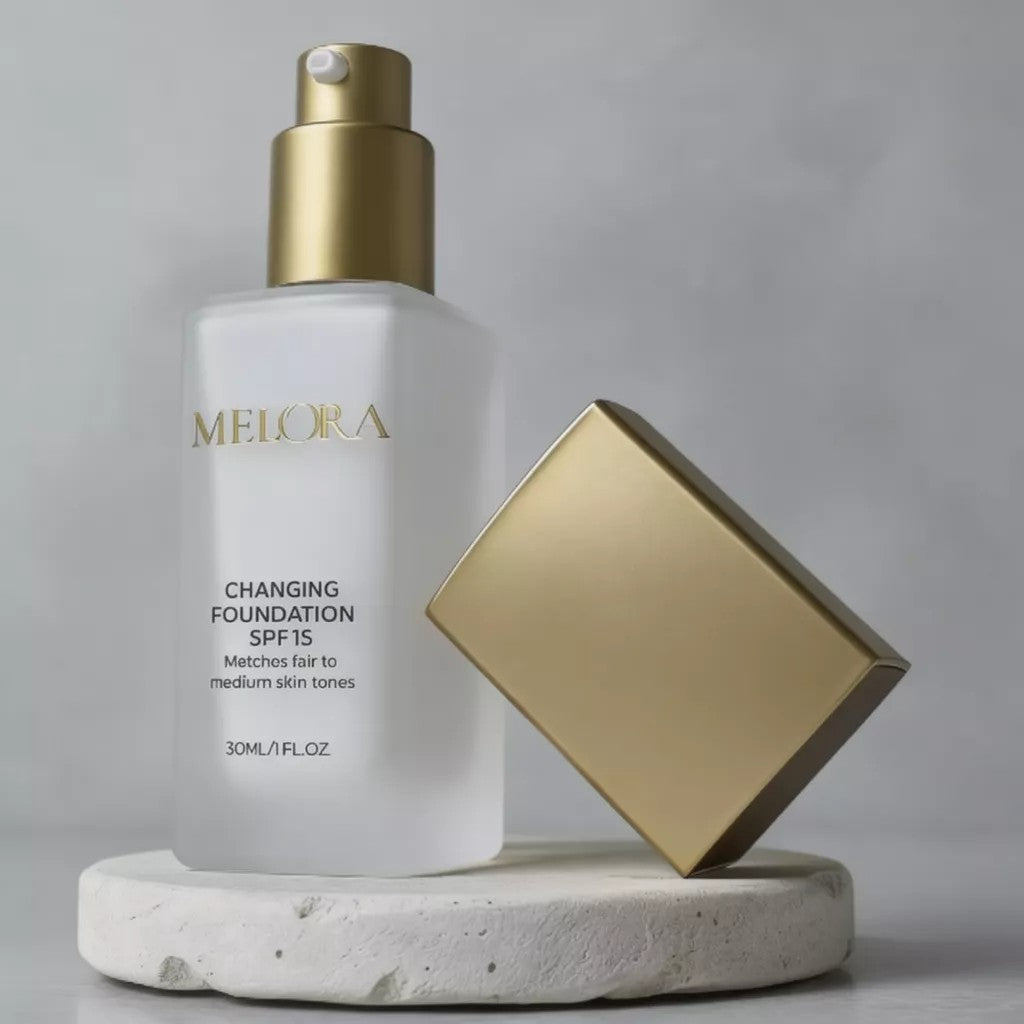 Farveskiftende foundation 30 ml